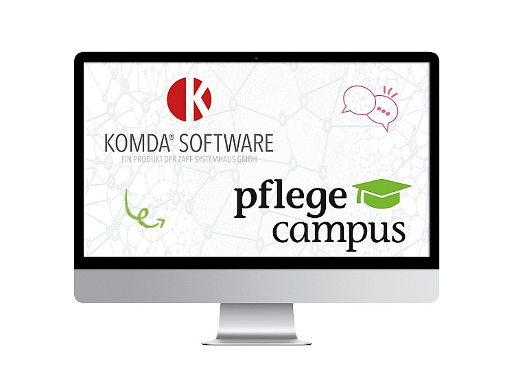 Schnittstelle Komda® Software , Pflegecampus, Partnerschaft