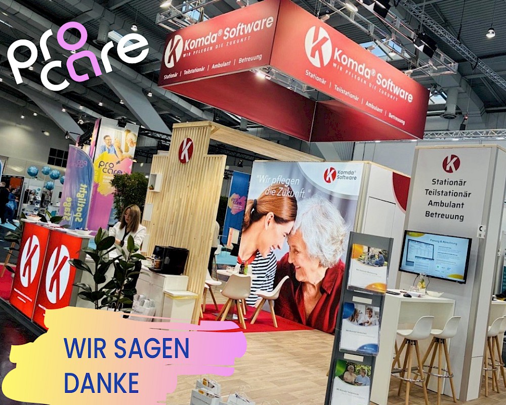 Pro Care Messe 2026, Komda Software, Pflegesoftware, Pflege