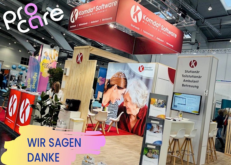 Pro Care Messe 2026, Komda Software, Pflegesoftware, Pflege