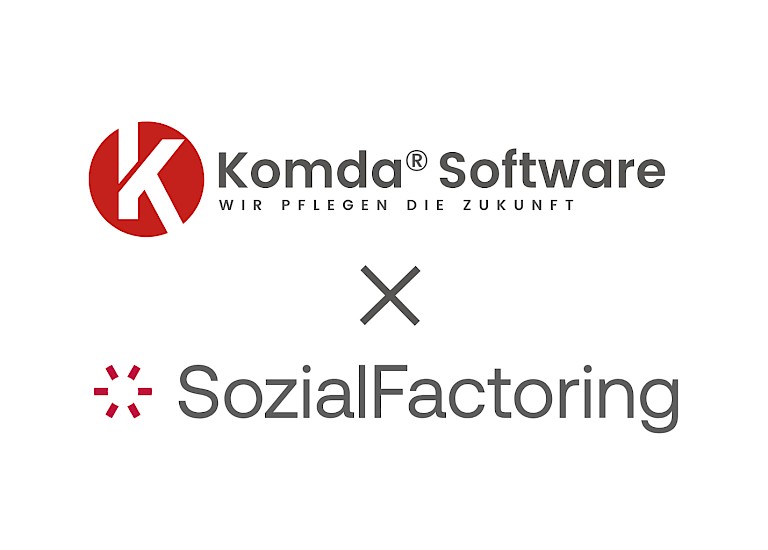 SozialFactoring, Komda Pflegesoftware, Verknüpfung, Kooperation, Partner